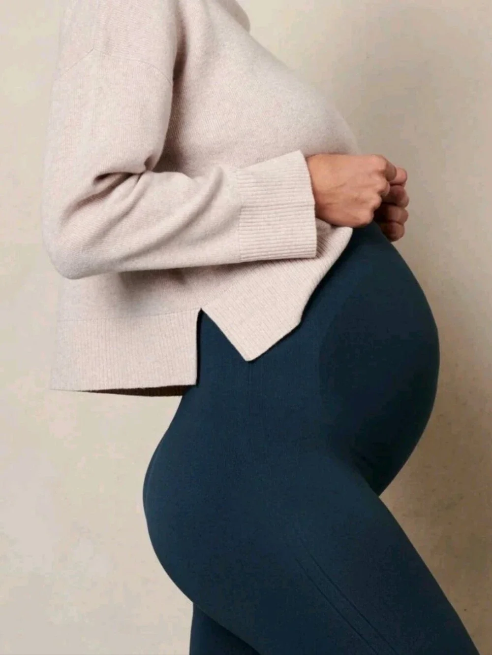 BLANQI Everyday Maternity Belly Support Leggings Size Medium